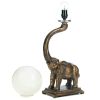 Trumpeting Elephant Globe Accent Lamp