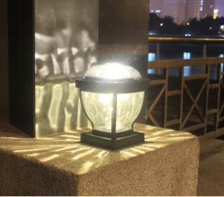 Waterproof garden outdoor insert lawn lamp (Option: Warm Light)