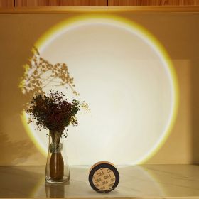 Led Lights Wireless Closet Kitchen Lights Under Furniture Battery Powered Sunset Nightlight Wall Lamp Bedroom Decoration Cabinet (Option: White Light)