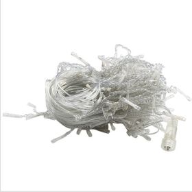 LED Full Sky Star Decorative Light String Shopping Mall Colored Lights (Option: White-4X0.6m 96lamps-EU)